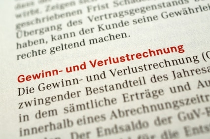 Begriffe aus der Buchhaltung: Gewinn- und Verlustrechnung