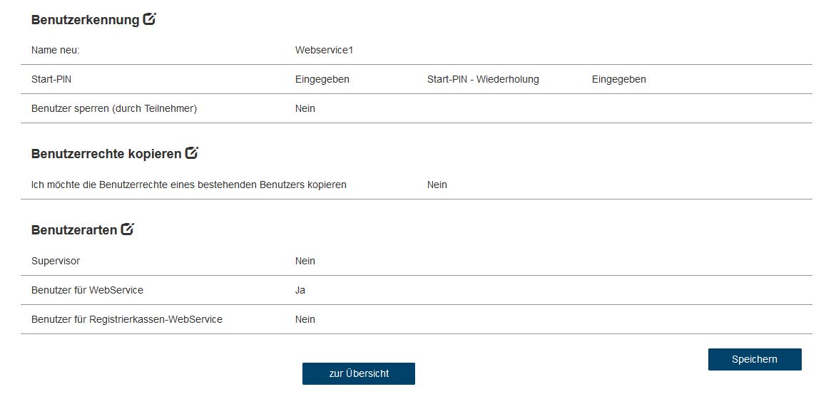 Verwaltung der Benutzerdaten in FinanzOnline