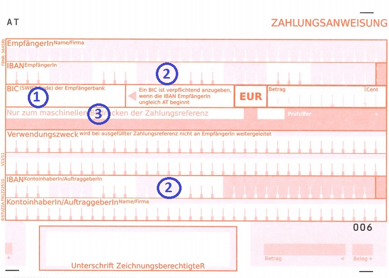 Zahlungsanweisung